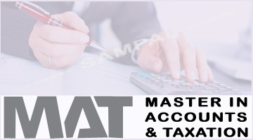 Master In Accounts & Taxation